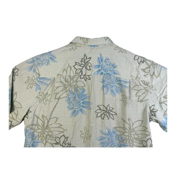 Quiksilver Edition Comfort Fit Men’s Large Casual Collared Button Hawaiin Shirt - Picture 6 of 15